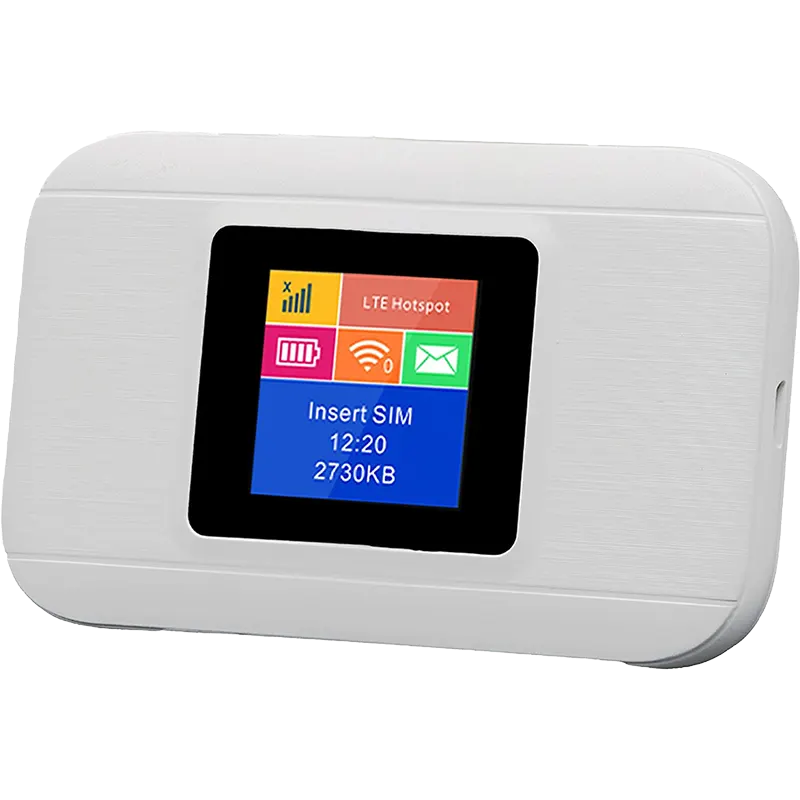 Porodo NEXFI Portable Wifi Router with Screen 4G LTE CAT4 WIFI 6 Mascom International.webp